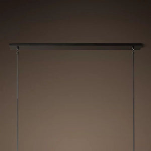 Sibole Glass Linear Chandelier 48"