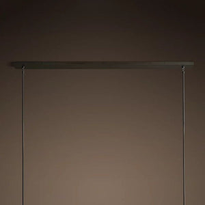 Sibole Glass Linear Chandelier 60"