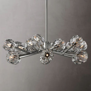 Sibole Glass Round Chandelier 36"