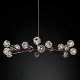 Sibole Glass Round Chandelier 60"