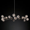 Sibole Glass Round Chandelier 60"