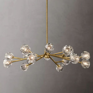 Sibole Glass Round Chandelier 48"