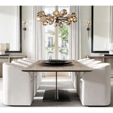 Sibole Glass Round Chandelier 60"