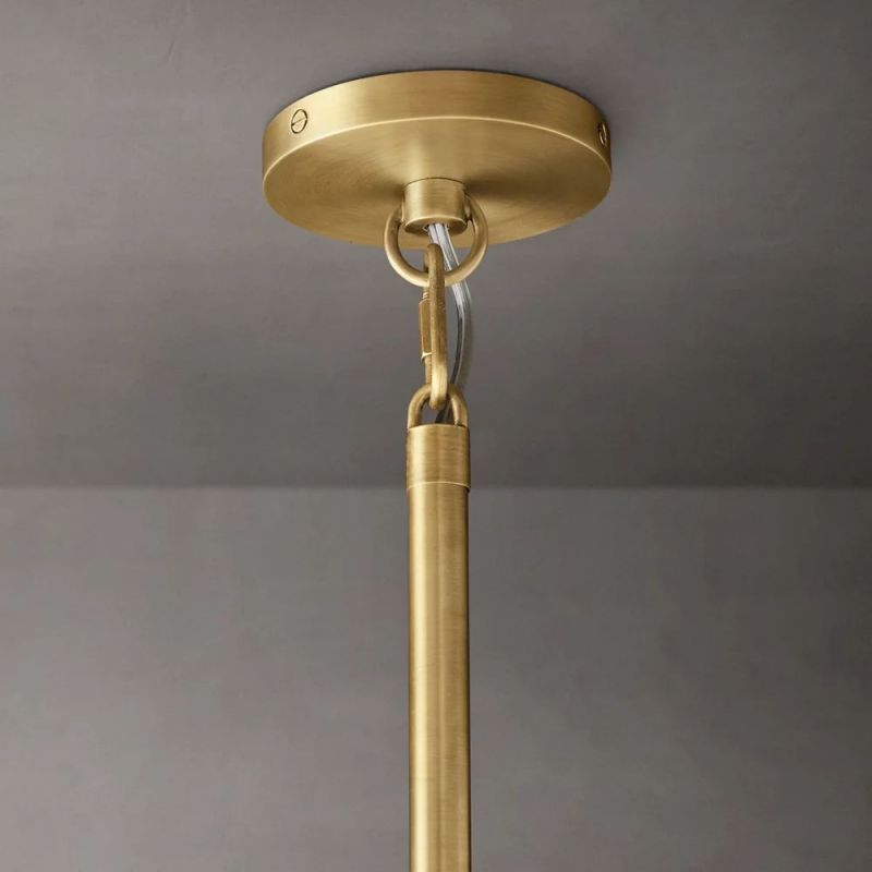 Sibole Glass Round Chandelier 60"