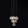 Sibole Glass Round Cluster Chandelier 14"