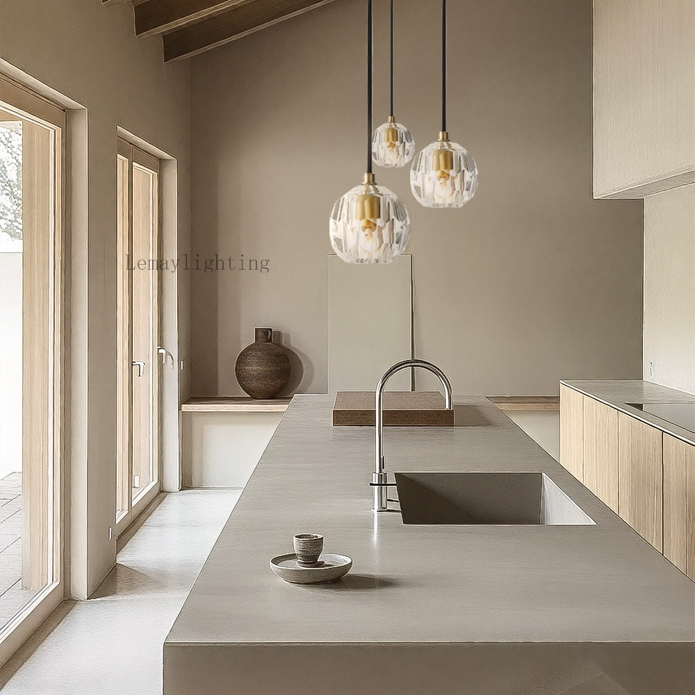 Sibole Glass Cord  Pendant