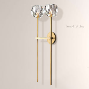 Sibole Glass Double Sconce