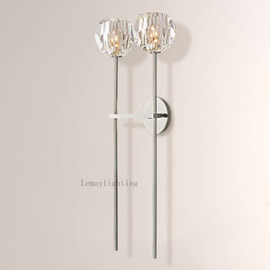 Sibole Glass Double Sconce