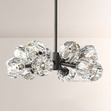 Sibole Glass Round Chandelier 24"