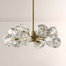 Sibole Glass Round Chandelier 24"