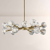 Sibole Glass Round Chandelier 36"