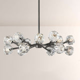 Sibole Glass Round Chandelier 36"