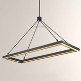 Spere Rectangular Chandelier 48"