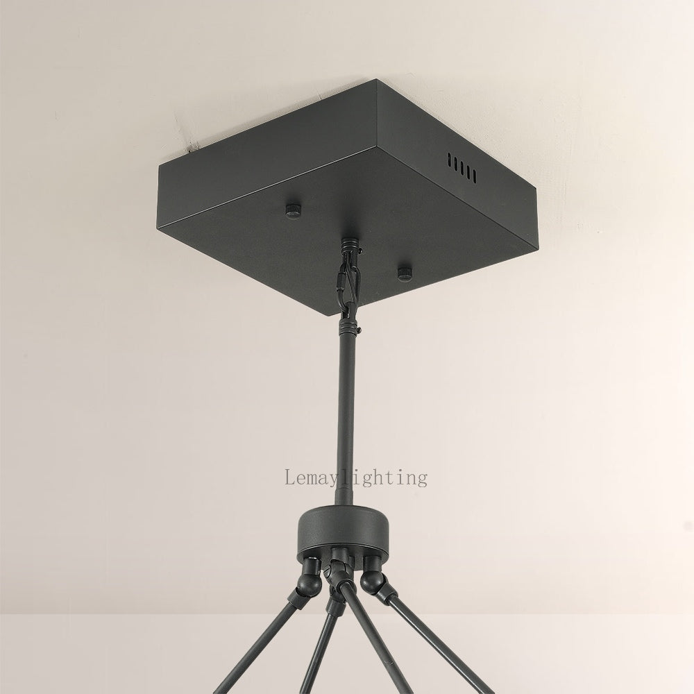 Spere Rectangular Chandelier 48"