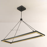 Spere Rectangular Chandelier 62"