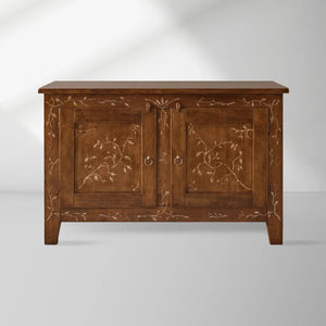 Stefania Hand-Painted Florals Buffet Cabinet