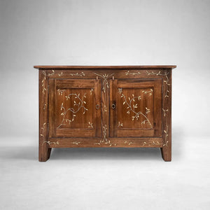 Stefania Hand-Painted Florals Buffet Cabinet