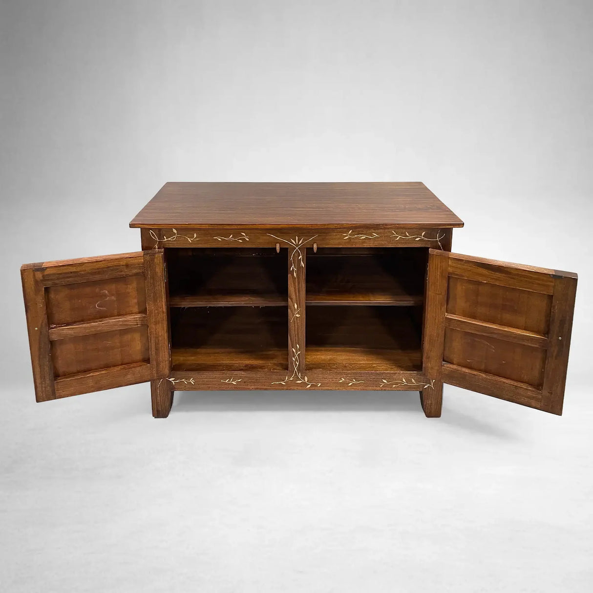 Stefania Hand-Painted Florals Buffet Cabinet