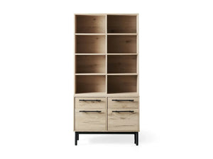 Sullivan Single Bookcase with File Base