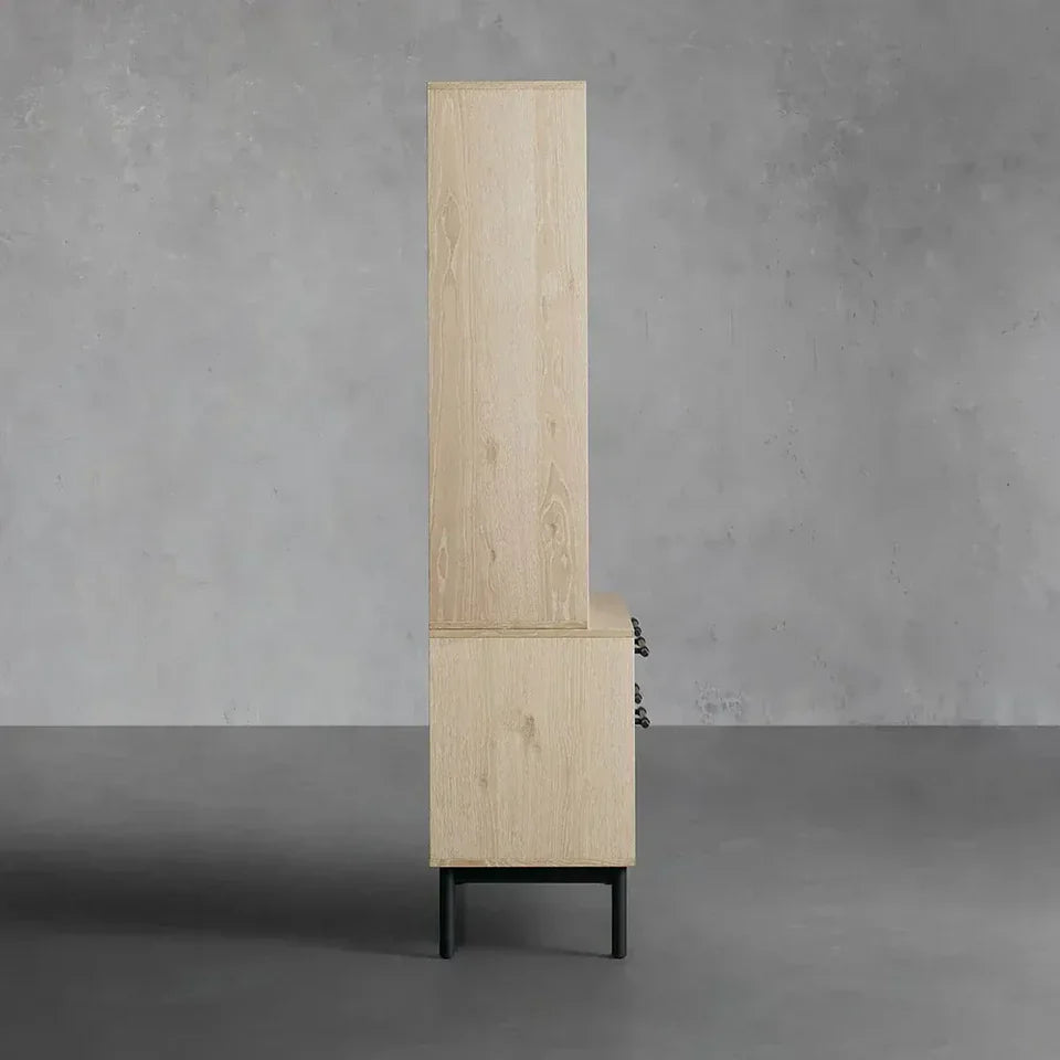 Sullivan Single Bookcase with File Base