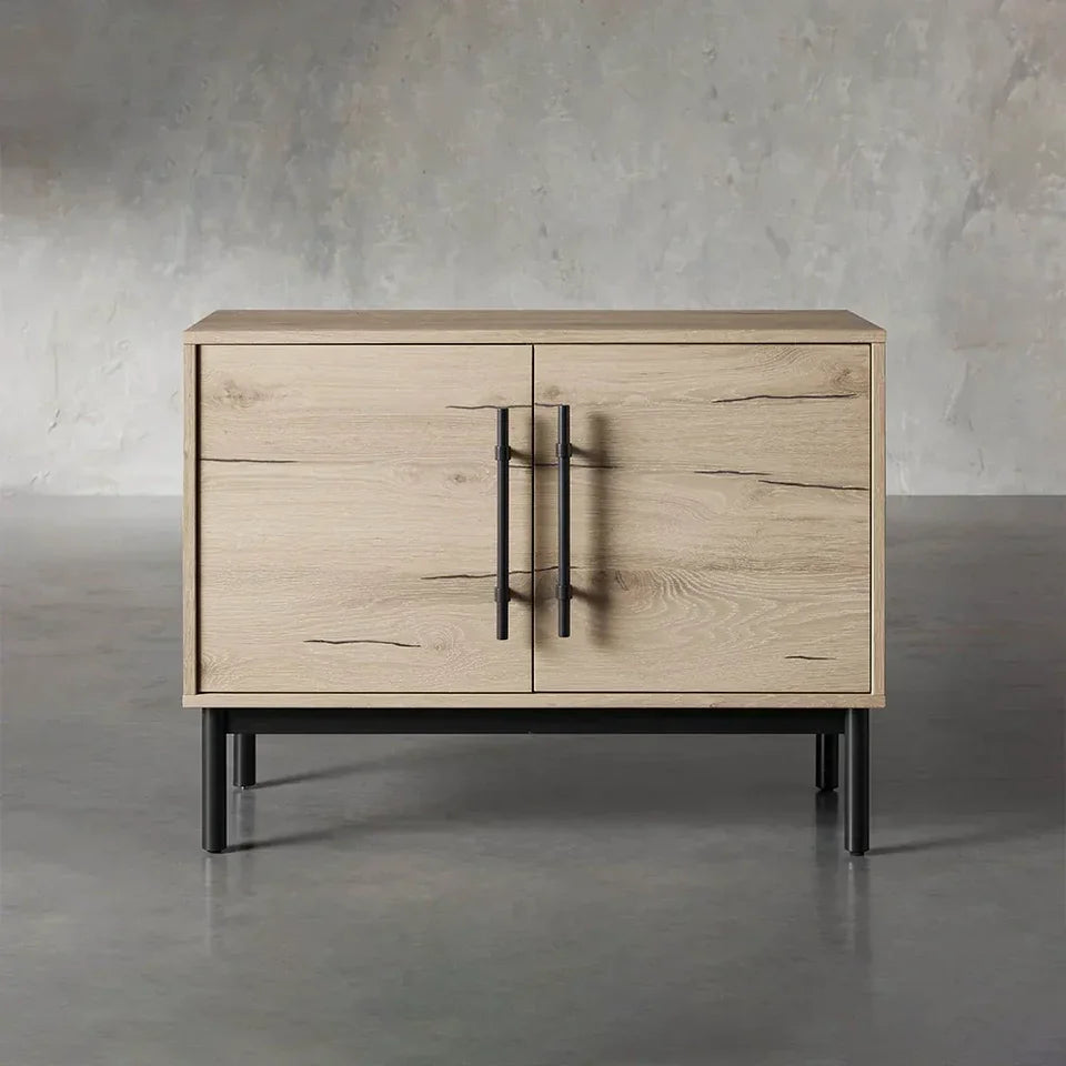 Sullivan Two Door Cabinet in Northman Cinder