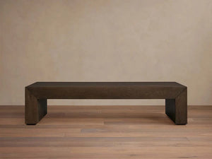 Sullivan Wood Waterfall Coffee Table