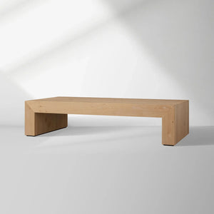 Sullivan Wood Waterfall Coffee Table