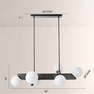 Tallow Linear Chandelier