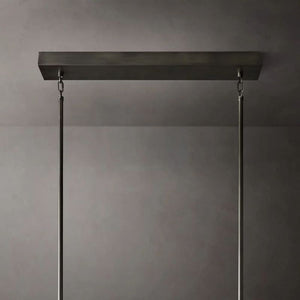 Tara Led Rectangular Chandelier 54"