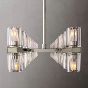 Tara Led Rectangular Chandelier 54"