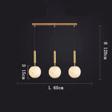 Tekemo Modern Alabaster Kitchen Island Pendant