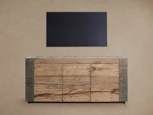 Telluride Oak Media Console