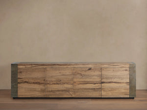 Telluride Oak Media Console