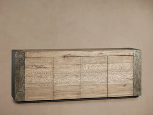 Telluride Oak Media Console