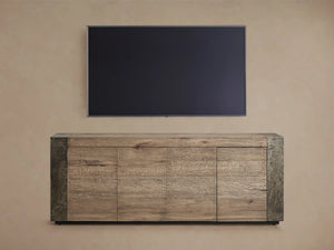 Telluride Oak Media Console
