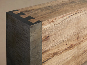 Telluride Oak Media Console