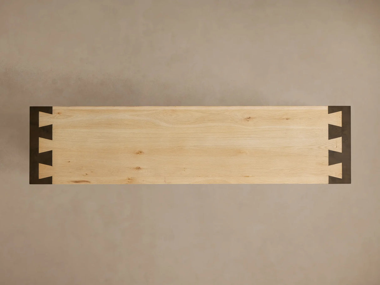 Telluride Oak Media Console