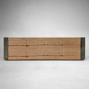 Telluride Oak Media Console