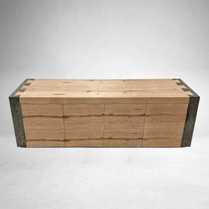 Telluride Oak Media Console