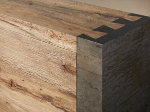 Telluride Oak Media Console