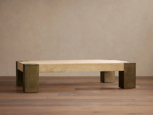 Telluride Oak Coffee Table