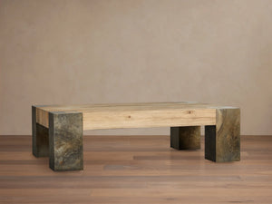 Telluride Oak Coffee Table