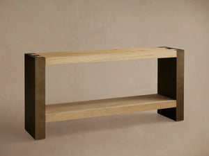 Telluride Oak Console Table