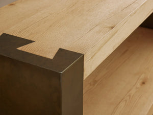 Telluride Oak Console Table