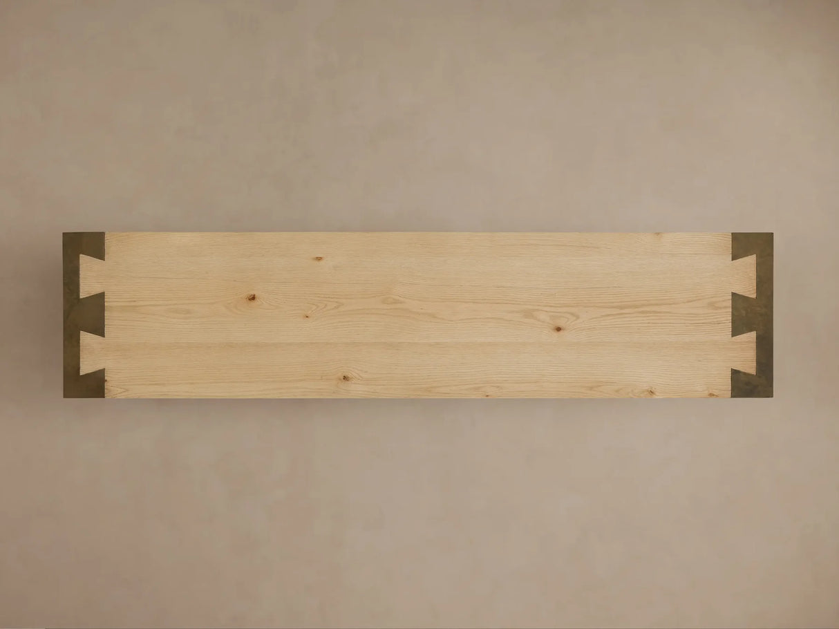 Telluride Oak Console Table
