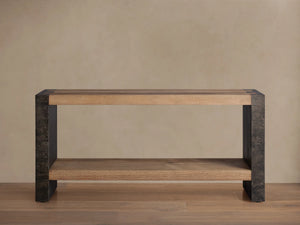 Telluride Oak Console Table