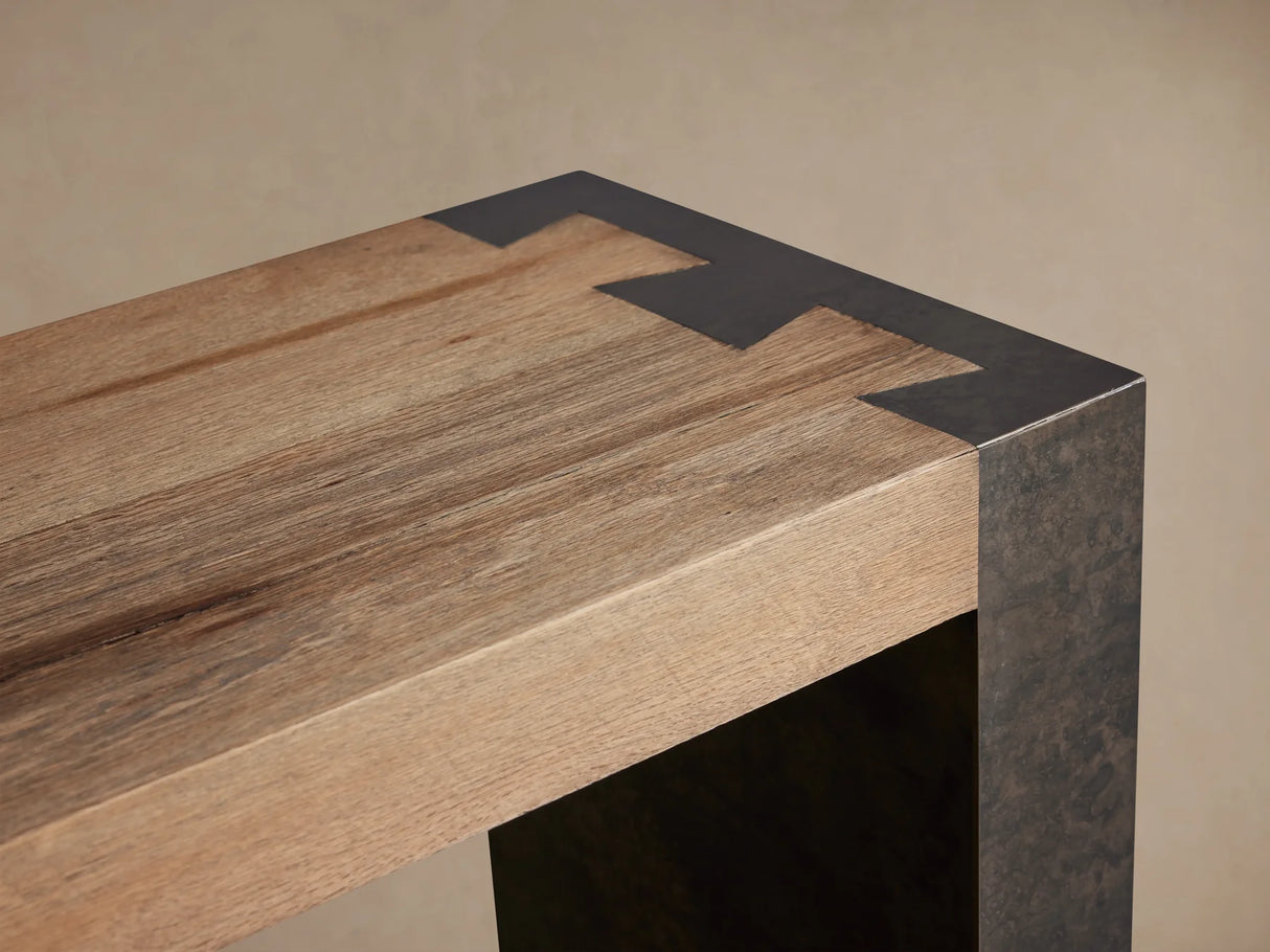 Telluride Oak Console Table