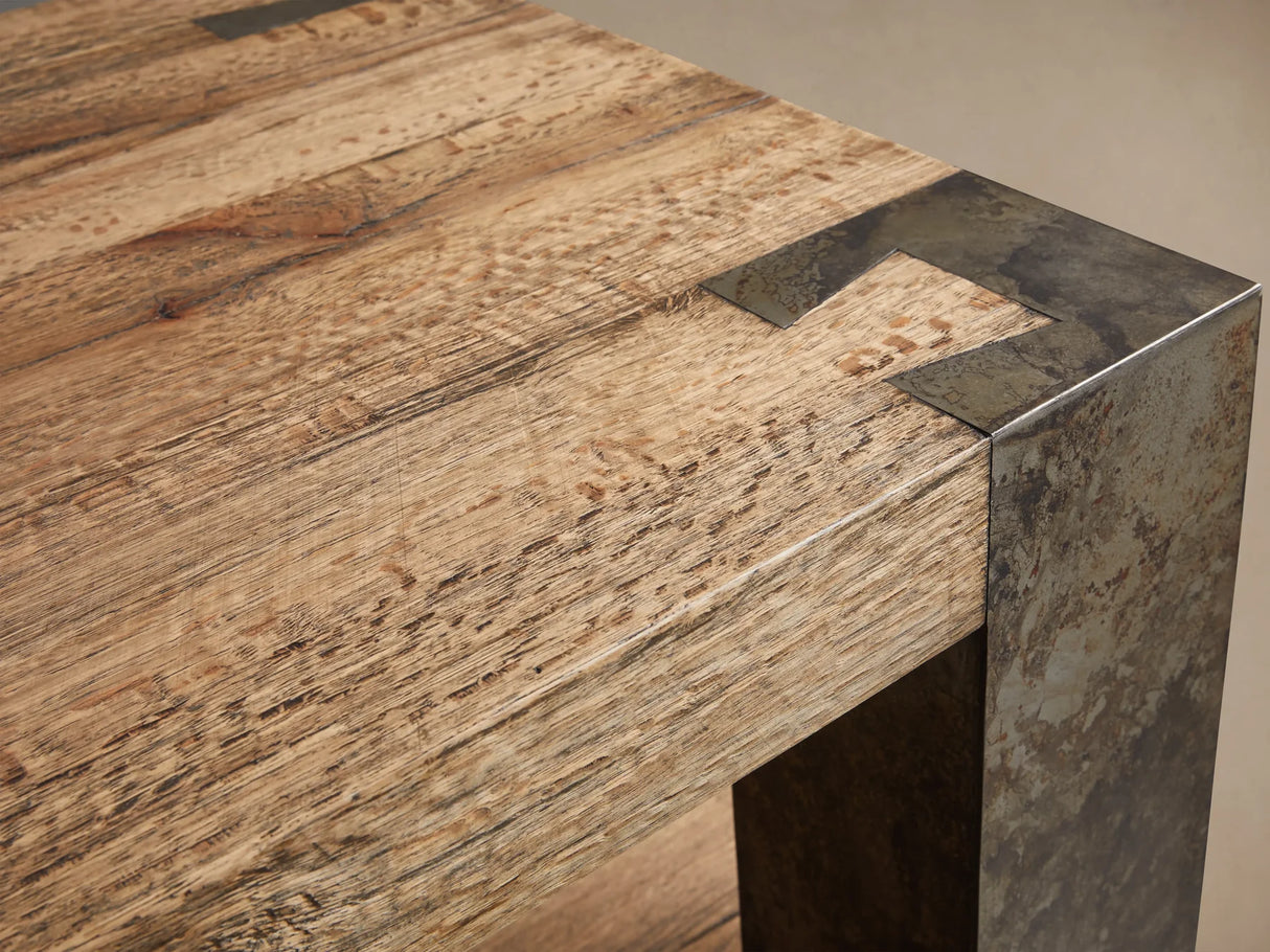 Telluride Oak End Table