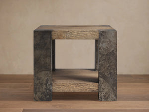 Telluride Oak End Table