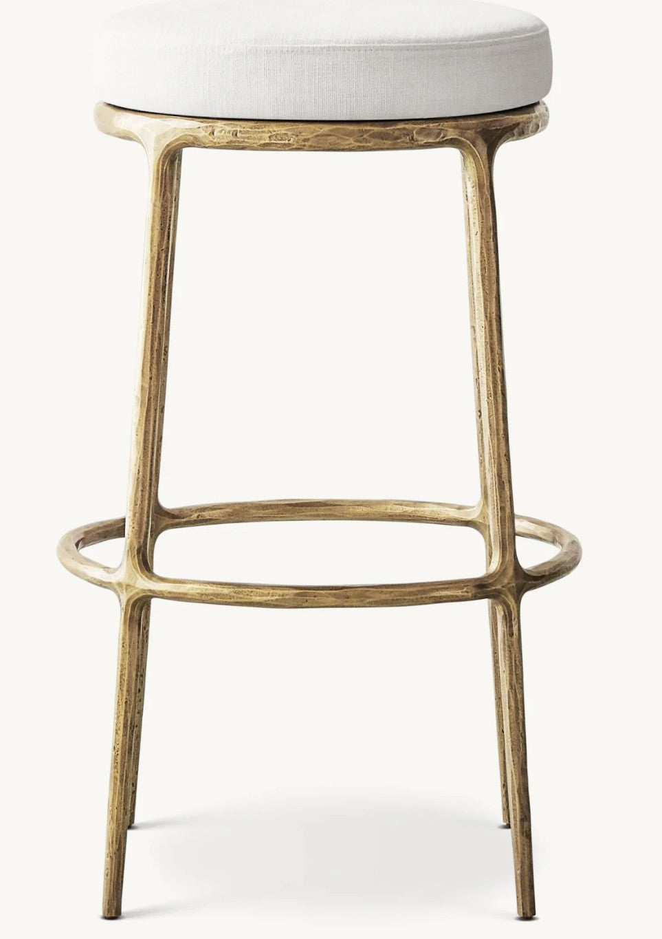 Thaddeus Backless Swivel Bar Stool